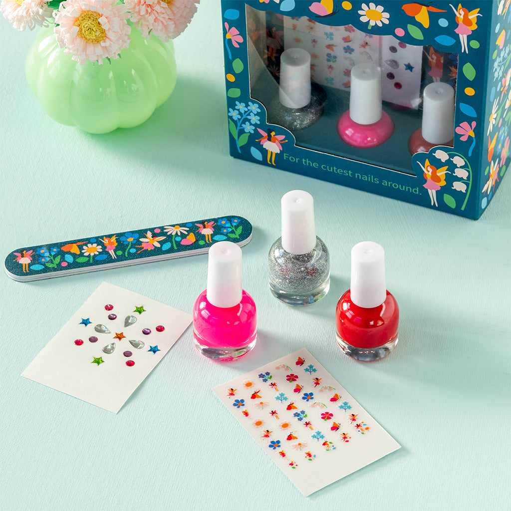 Rex London - Kindernagellak Set Fairies in the Garden