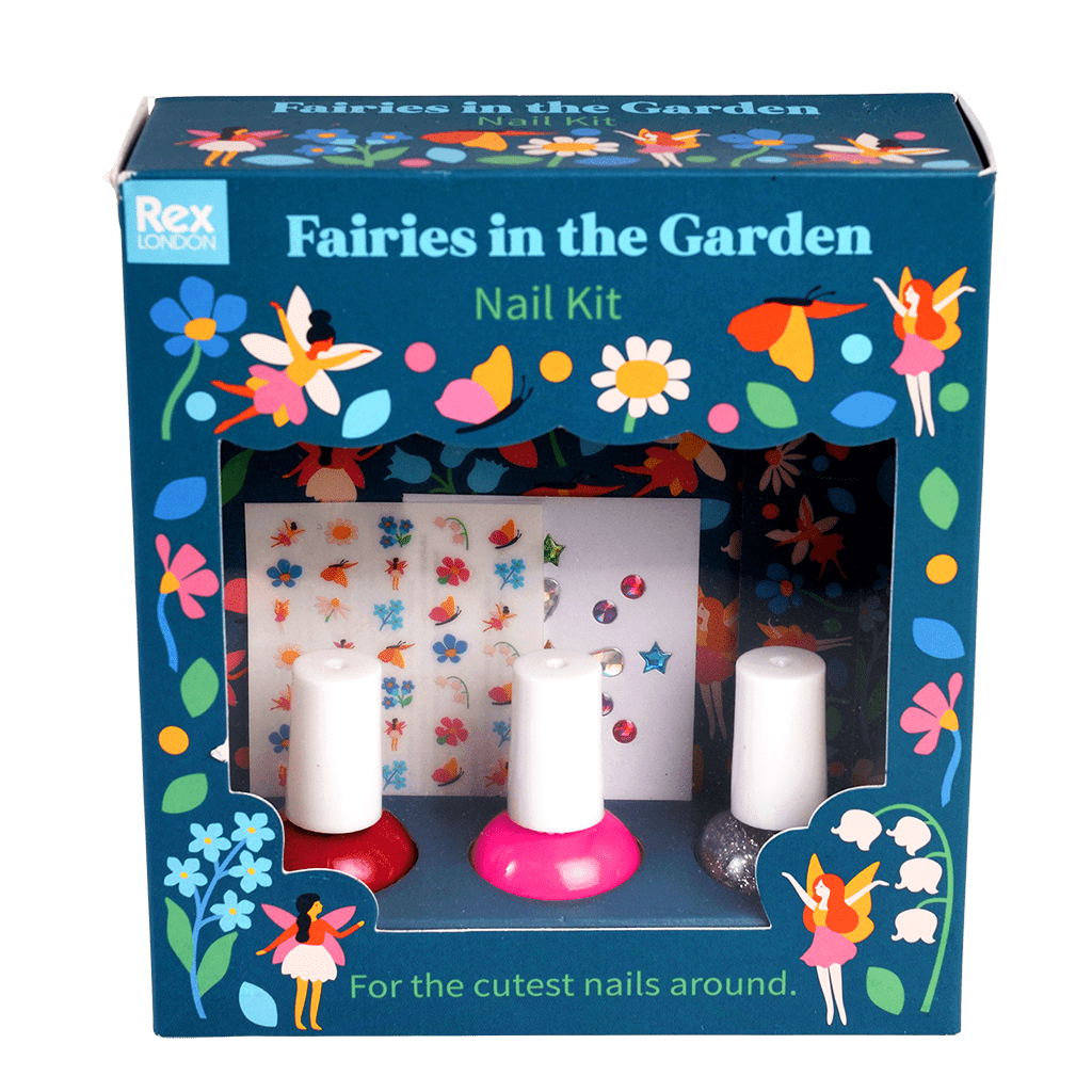 Rex London - Kindernagellak Set Fairies in the Garden