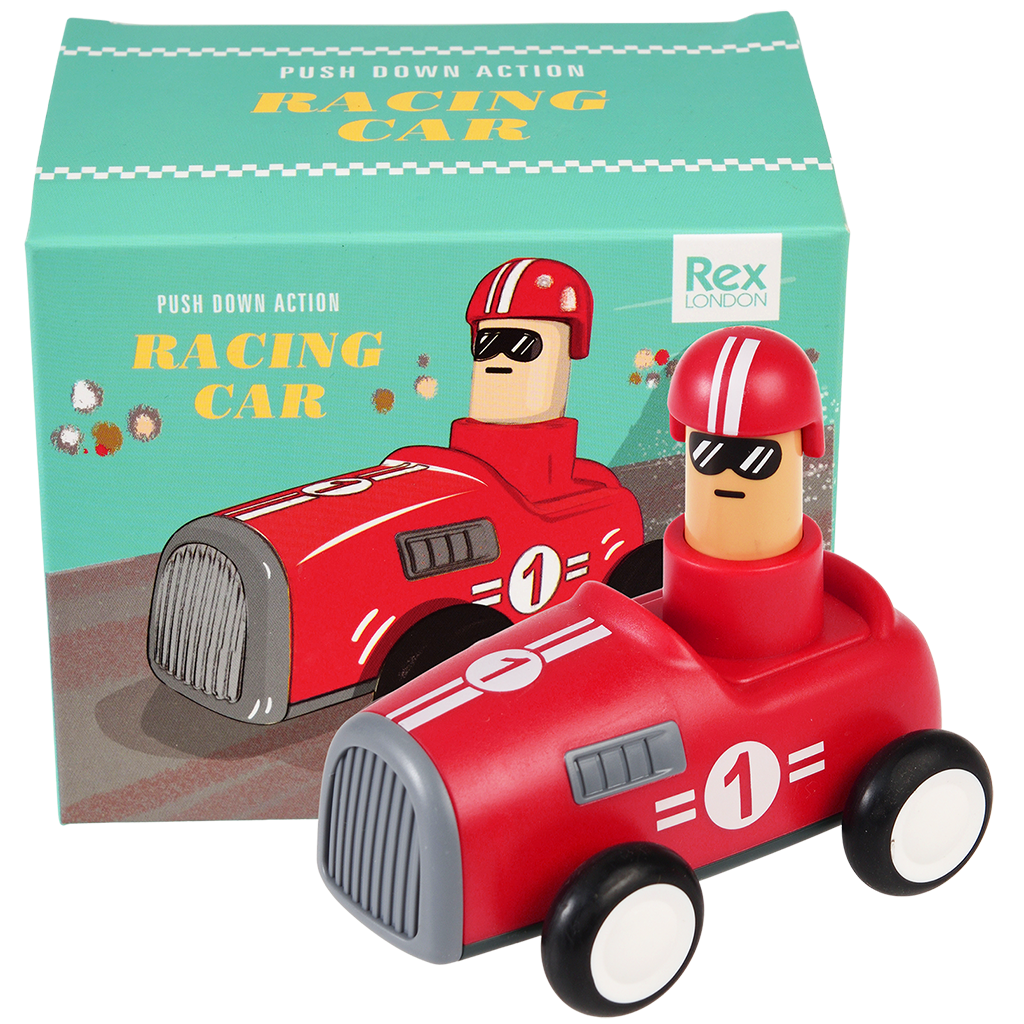 Rex London - Drukauto Raceauto Rood