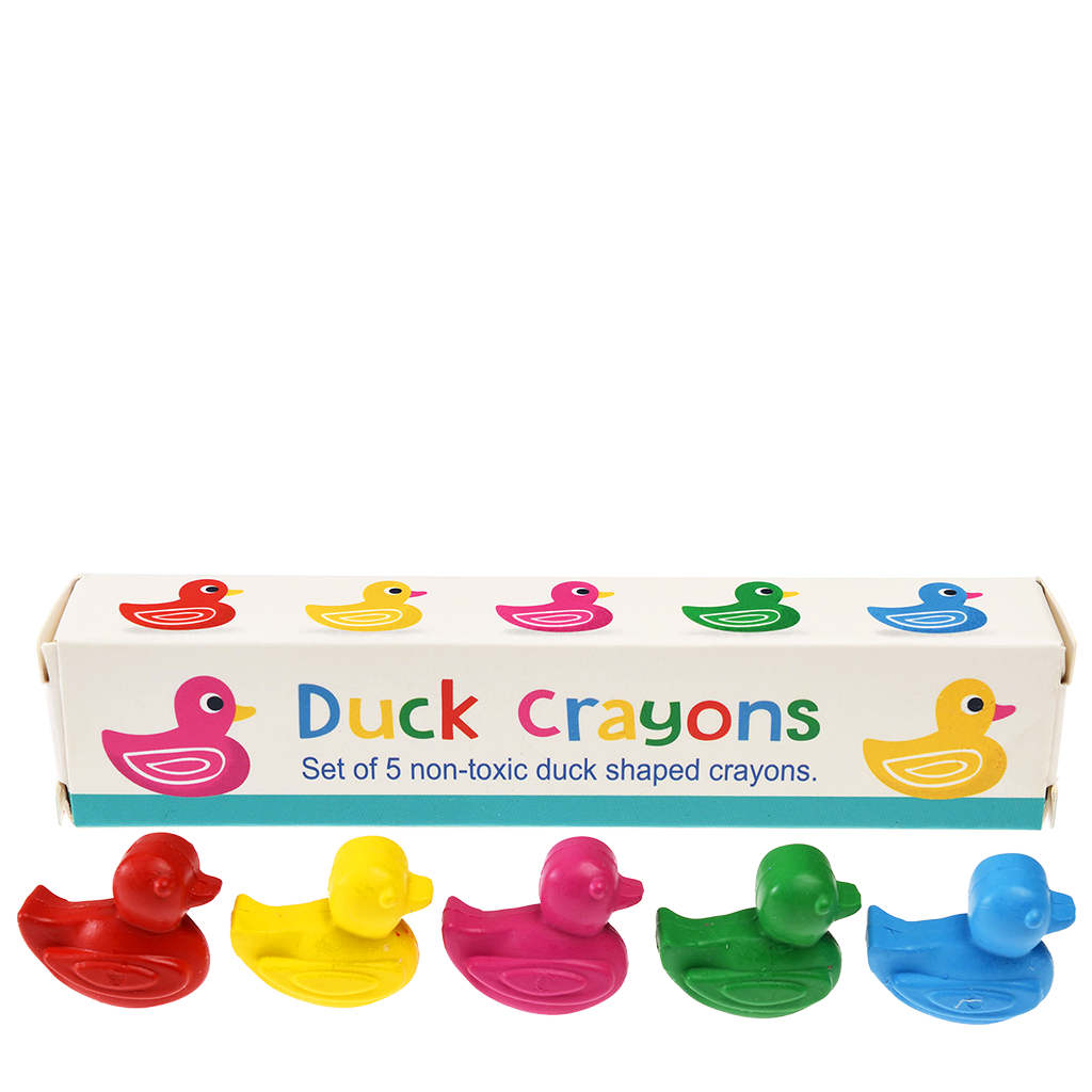 Rex London - Eendjes Kleurkrijtjes (set van 5)