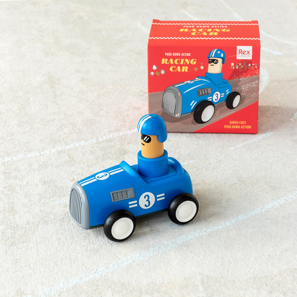 Rex London - Drukracer Blauwe Raceauto