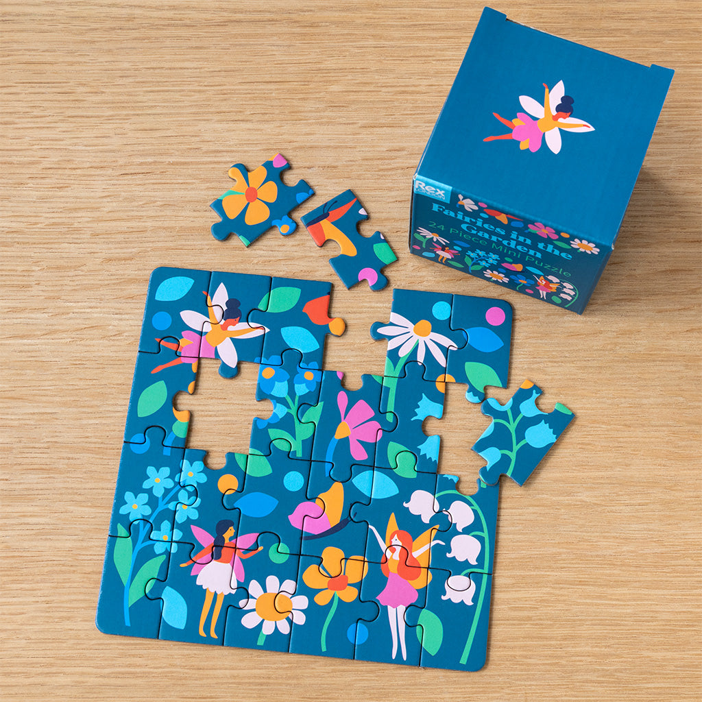 Rex London - Mini Puzzel Feeën in de Tuin
