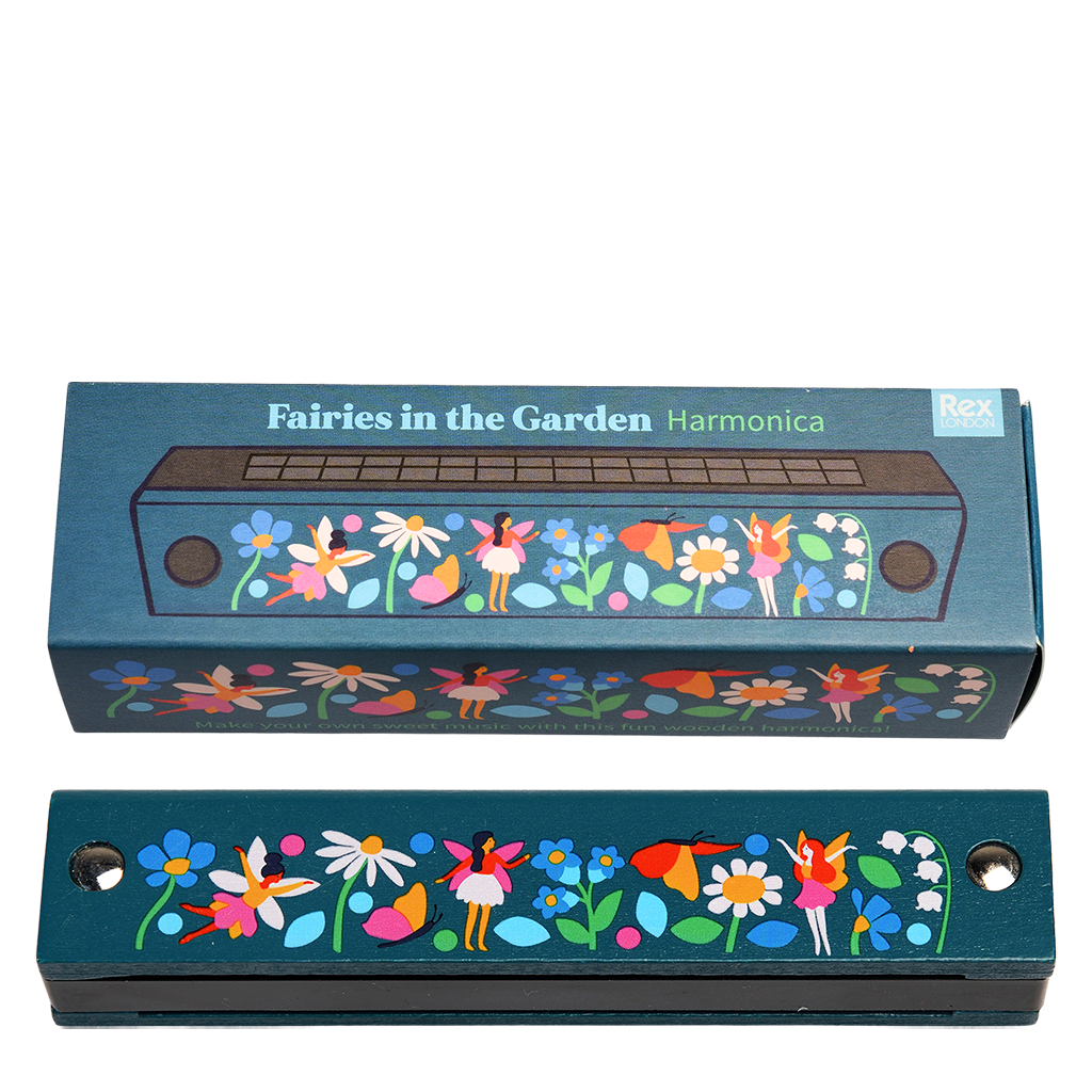 Rex London - Houten Mondharmonica Feeën in de Tuin