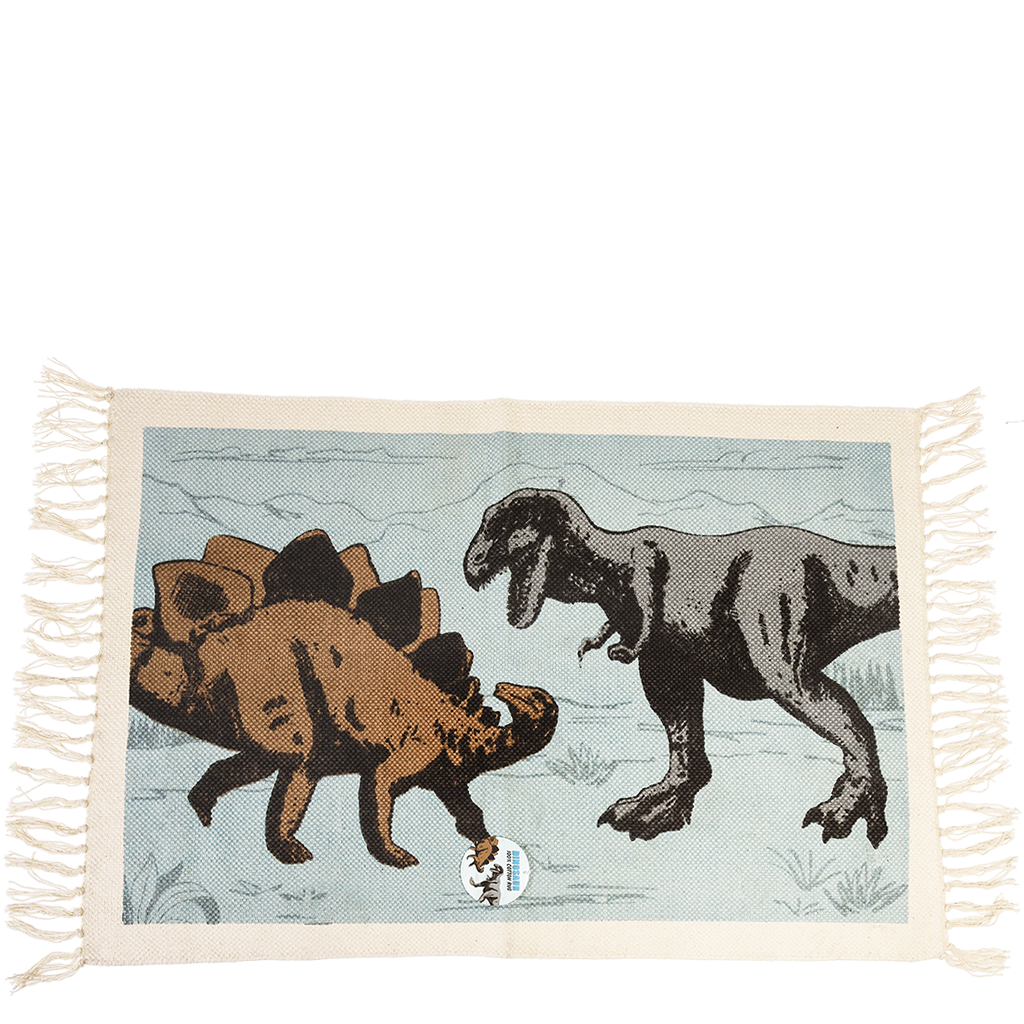 Rex London - Katoenen vloerkleed Prehistoric Land Dinosaurus
