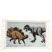 Rex London - Katoenen vloerkleed Prehistoric Land Dinosaurus