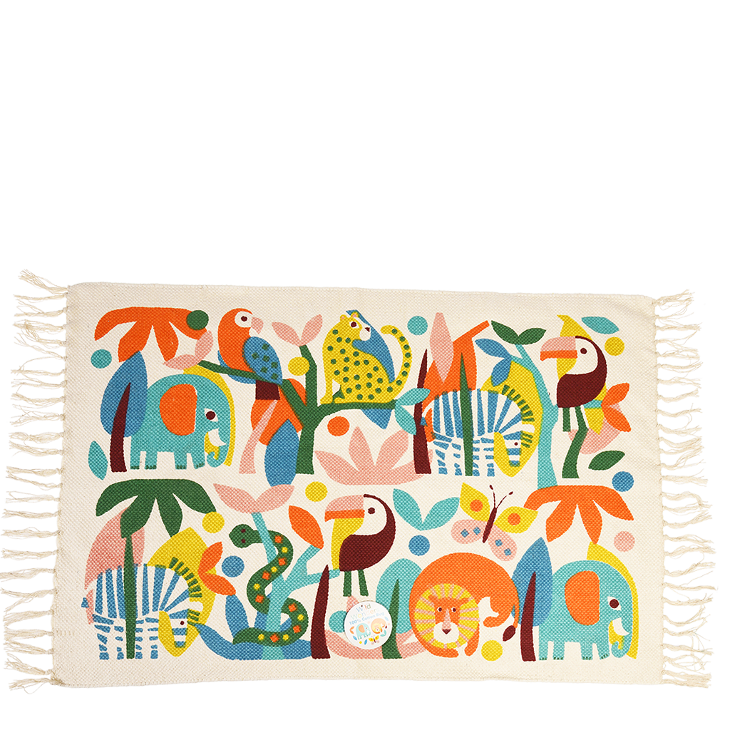 Rex London - Katoenen vloerkleed Wild Wonders (90x60 cm)