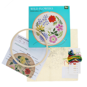 Rex London - Borduurset Wilde Bloemen
