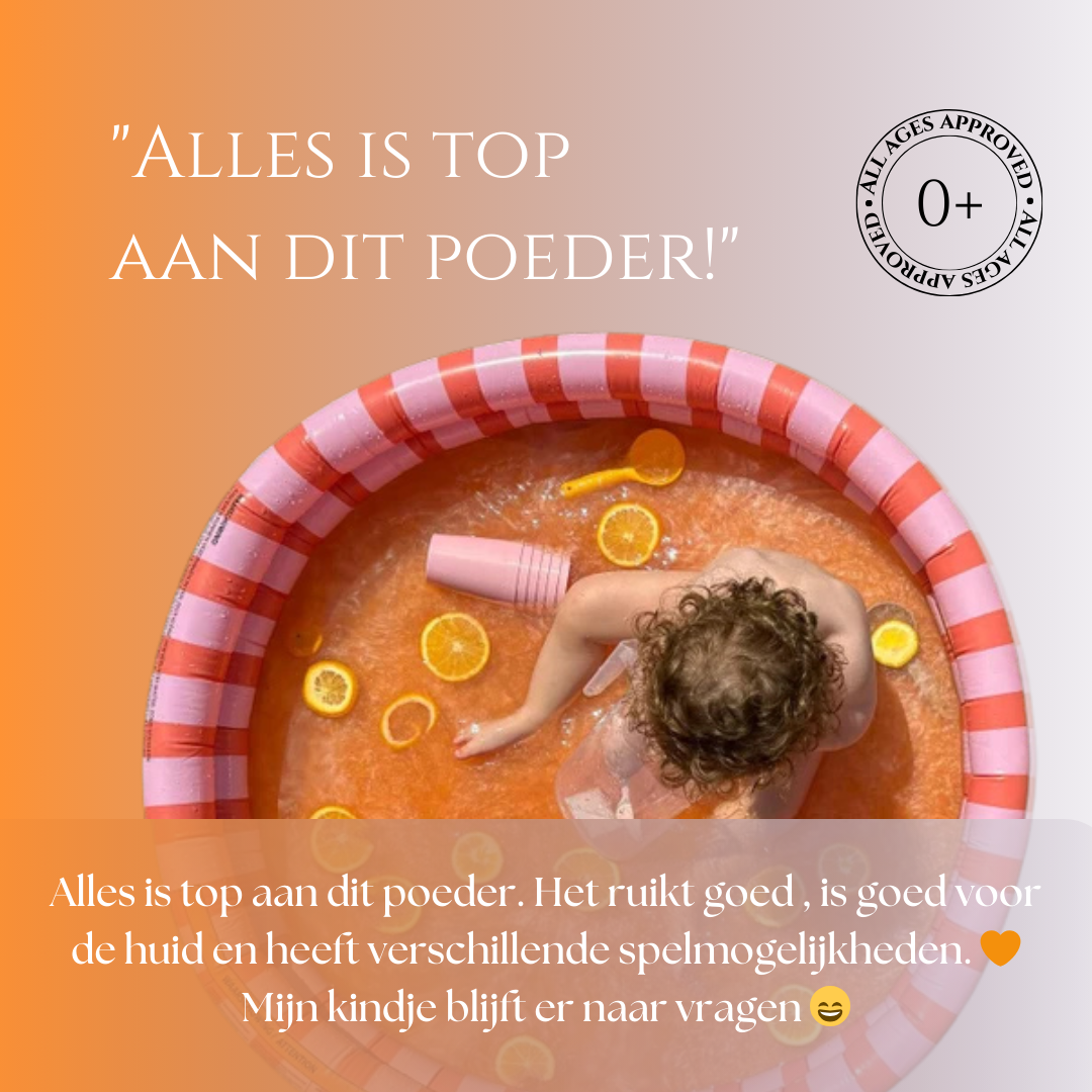 Sensus Lotus - Magisch Badpoeder Peach Orange