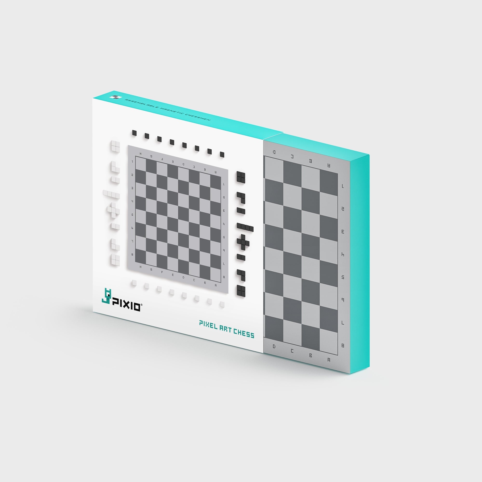 Pixio - Boardgame Pixel Art Chess - 70 magneetblokjes