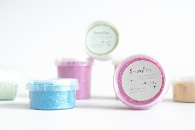 SensoryPopp Sensorisch Slijm 80 ml — Roze