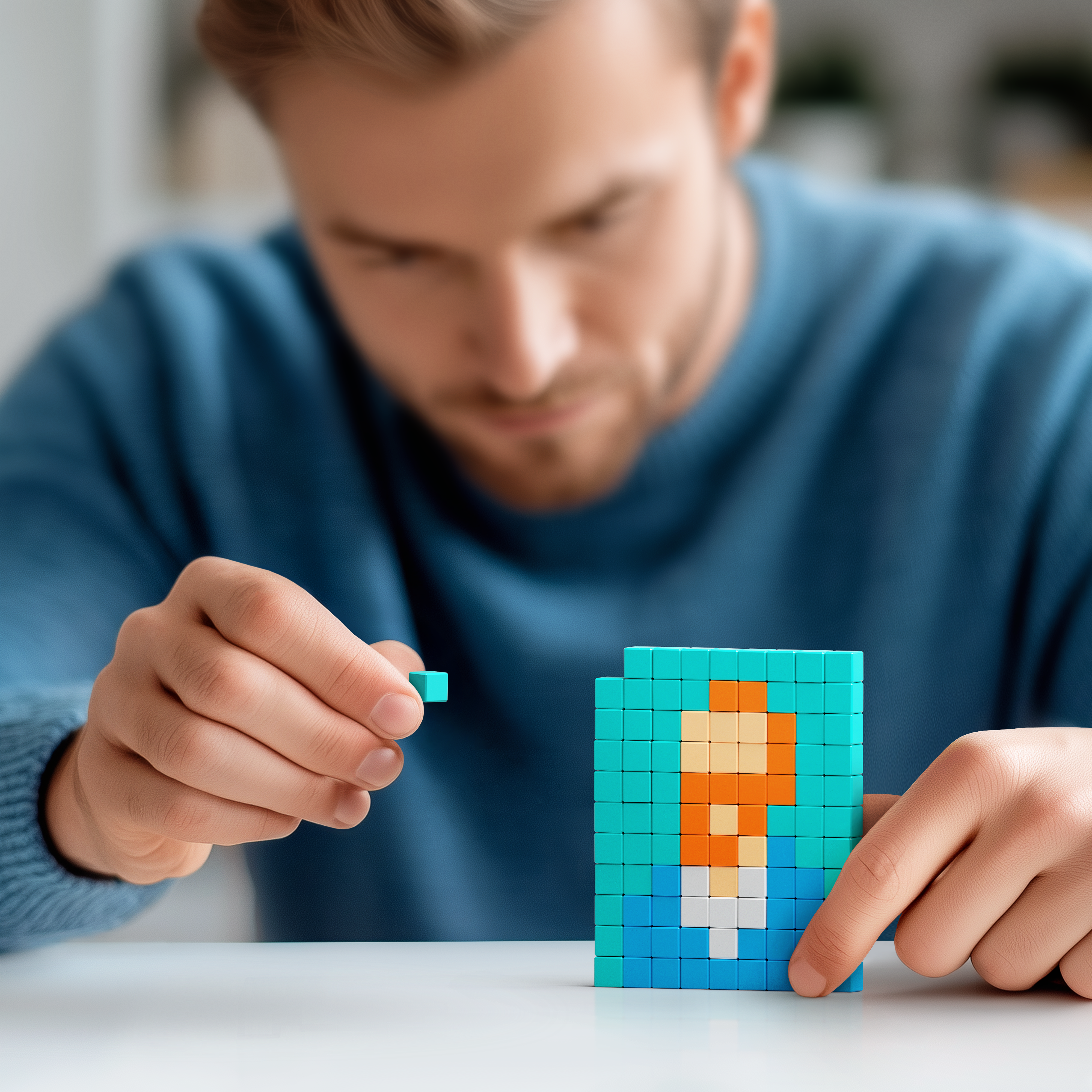 Pixio - Masterpiece Van Gogh - 100 magneetblokjes