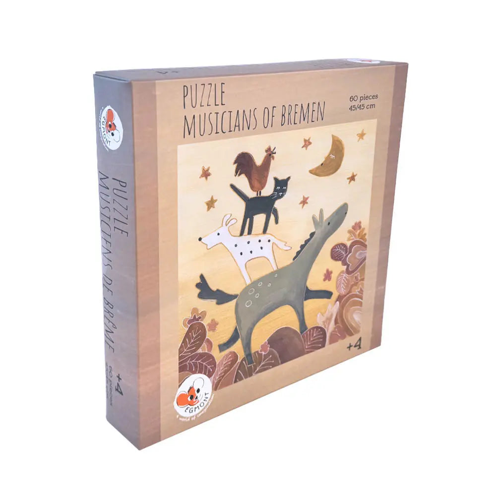 Egmont Toys - Puzzel Bremer stadsmuzikanten 60 stukjes