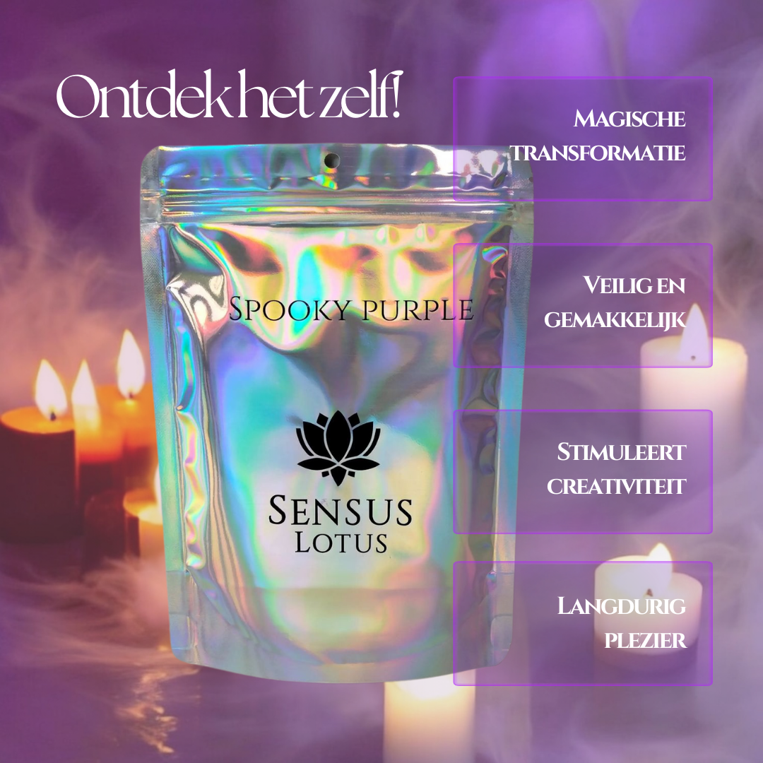 Sensus Lotus - Magisch Badpoeder Spooky Purple