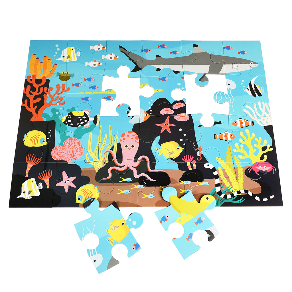 Rex London - Vloerpuzzel Koraalrif (24 stukjes)
