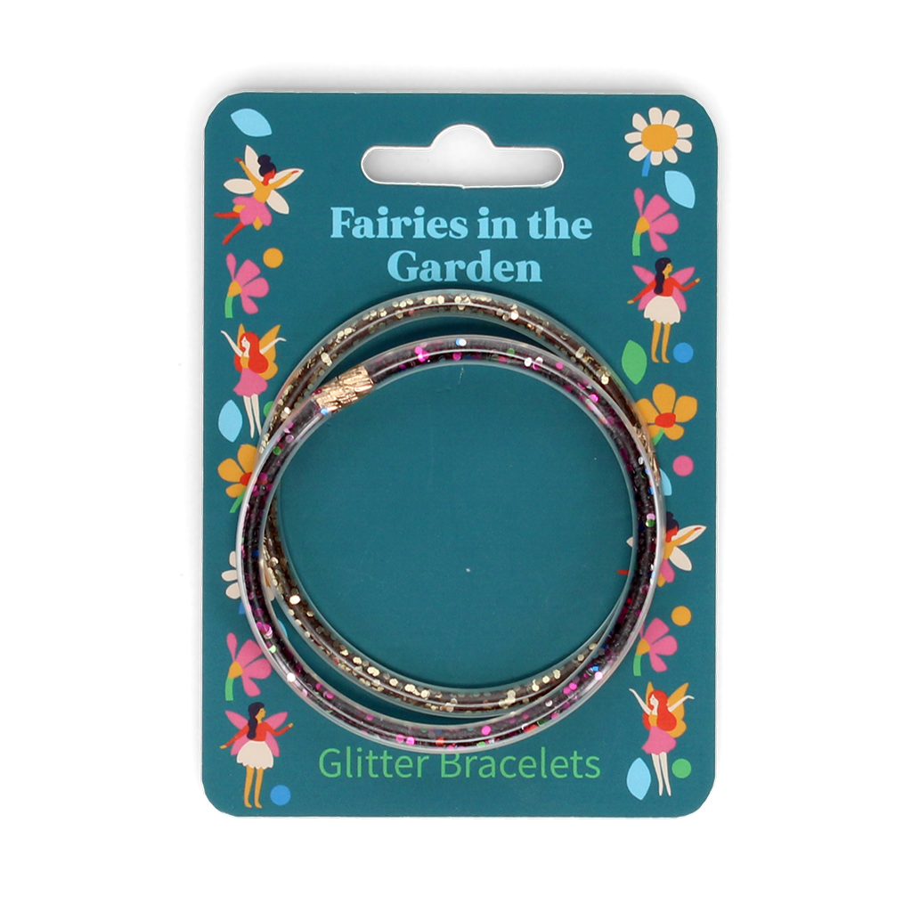 Rex London - Glitter armbanden Fairies in the Garden (set van 2)