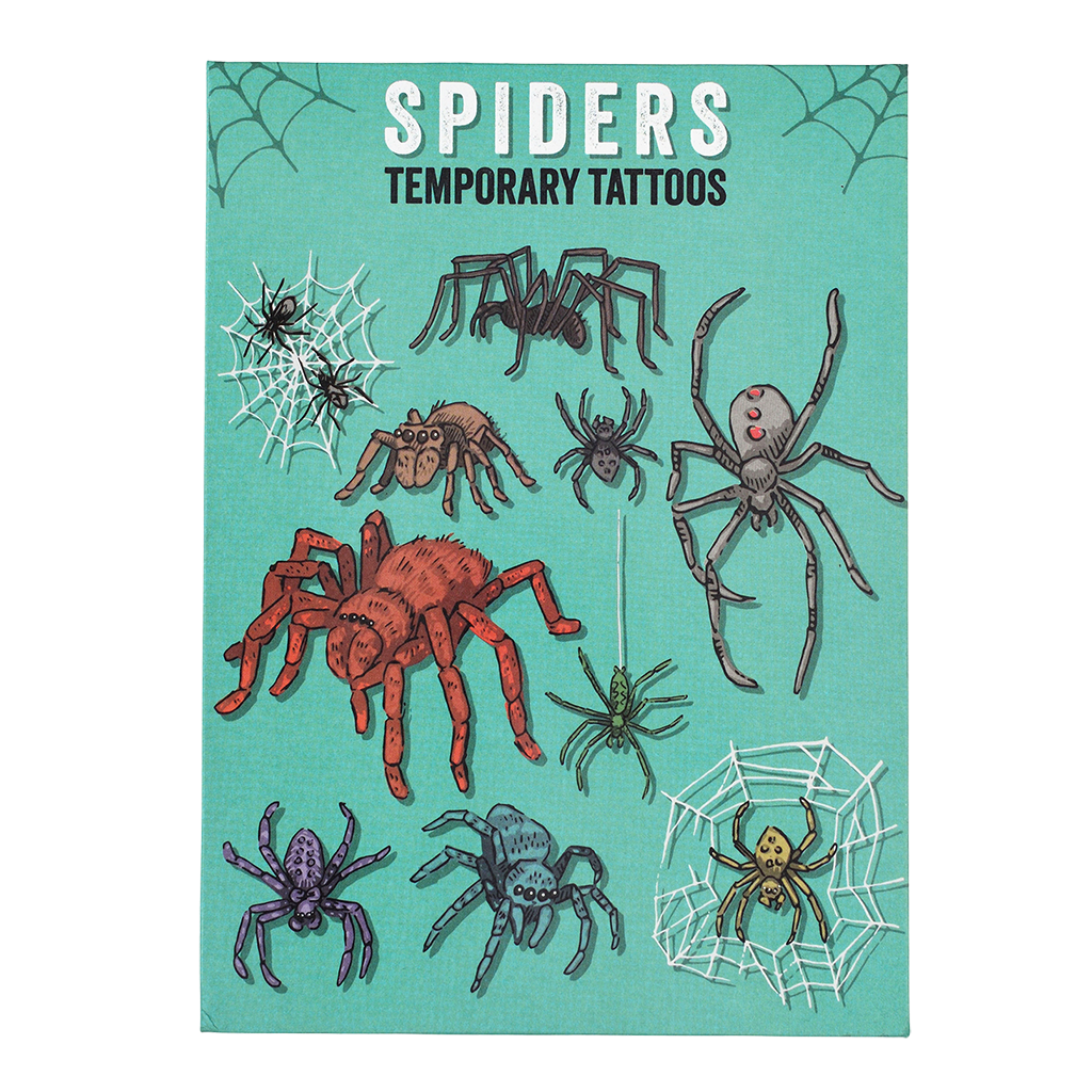 Rex London - Plaktattoos Spinnen