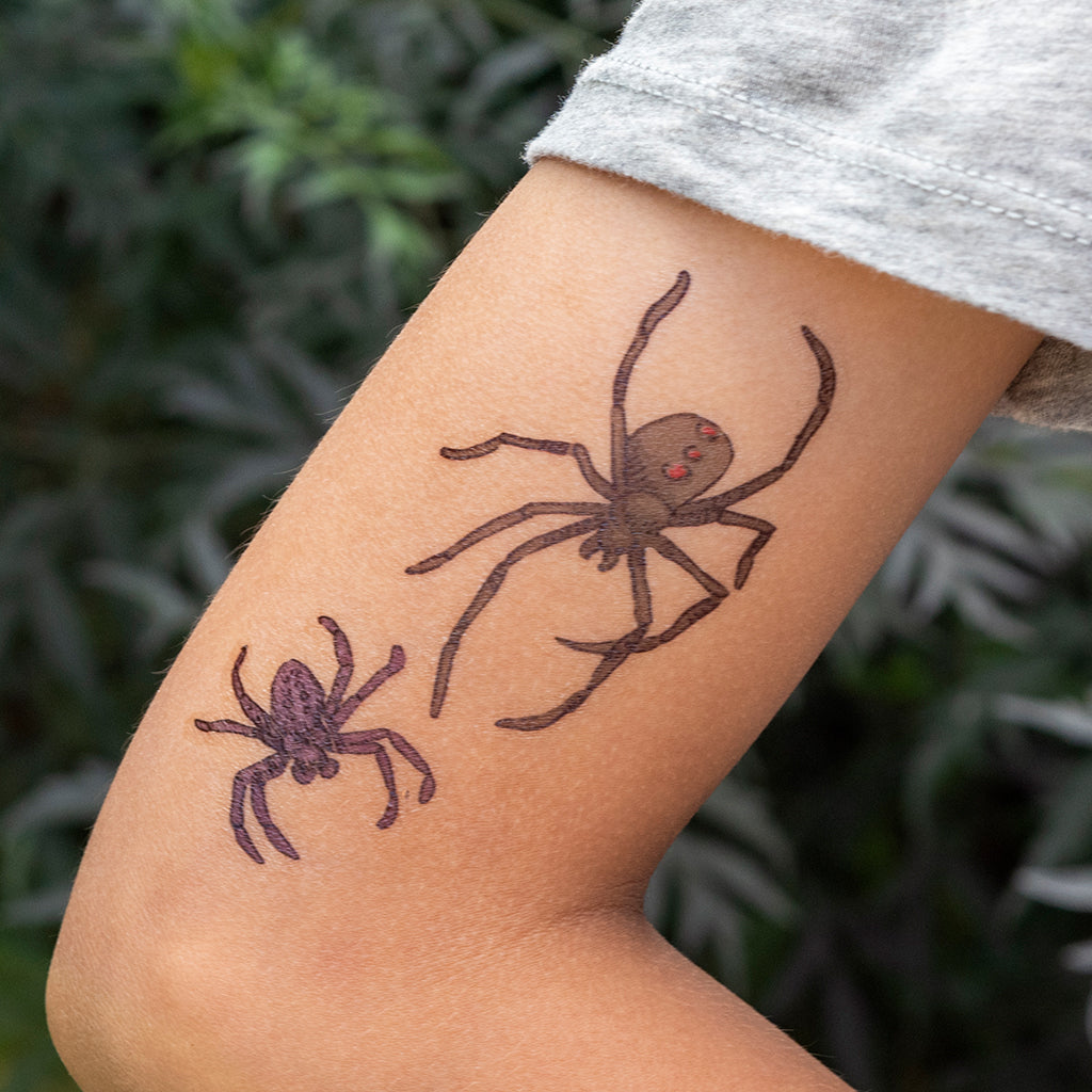 Rex London - Plaktattoos Spinnen