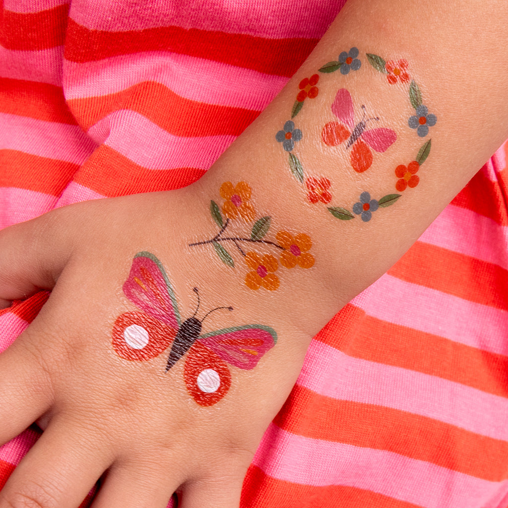 Rex London - Plaktattoos Floral Flutter