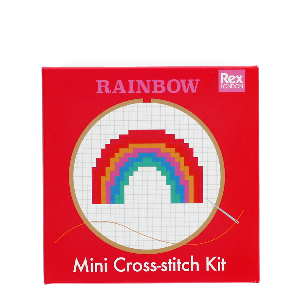 Rex London - Mini Borduurpakket Regenboog
