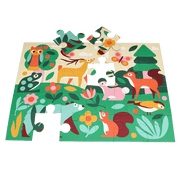 Rex London - Vloerpuzzel Bosdieren (24 stukjes)