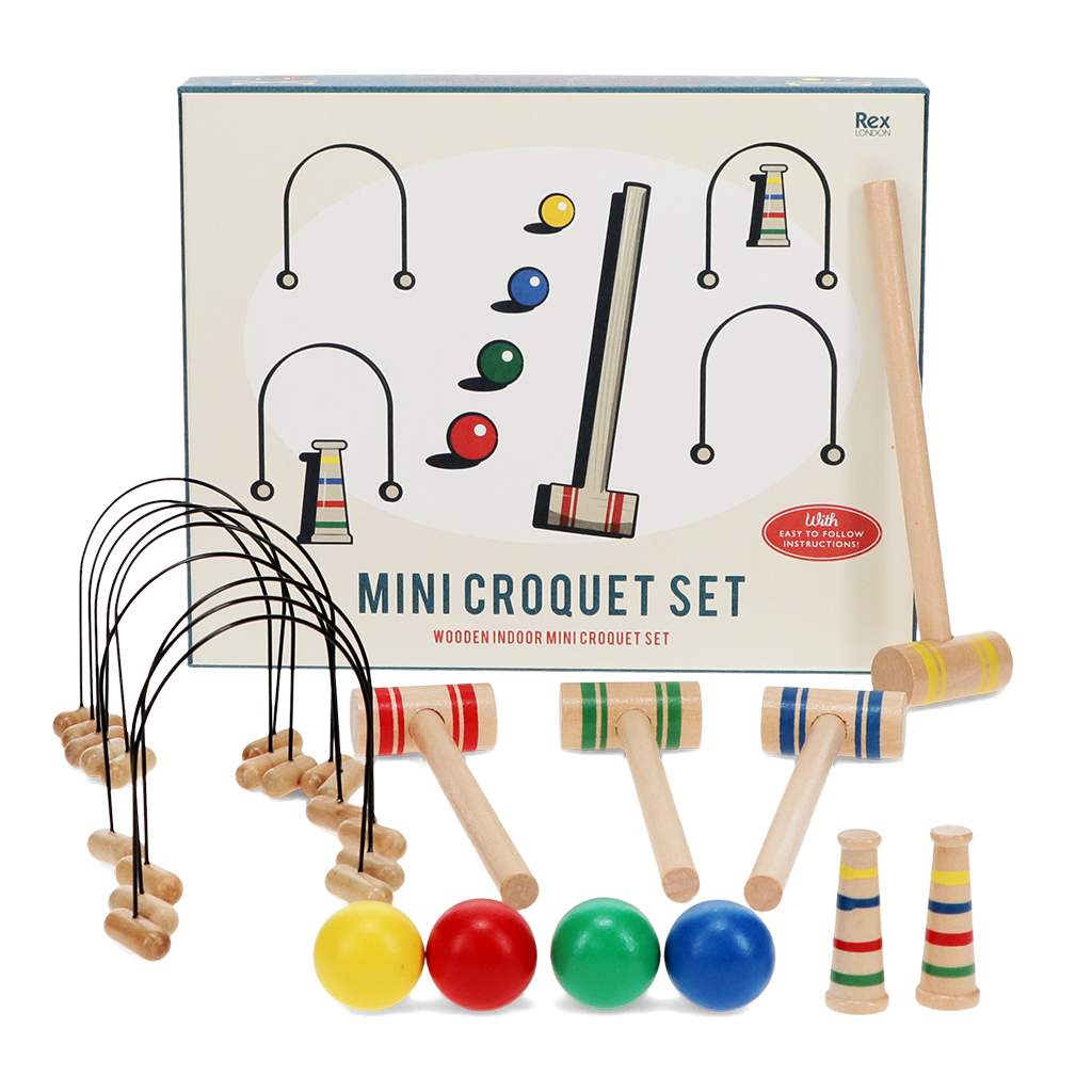 Rex London - Mini Croquet Set