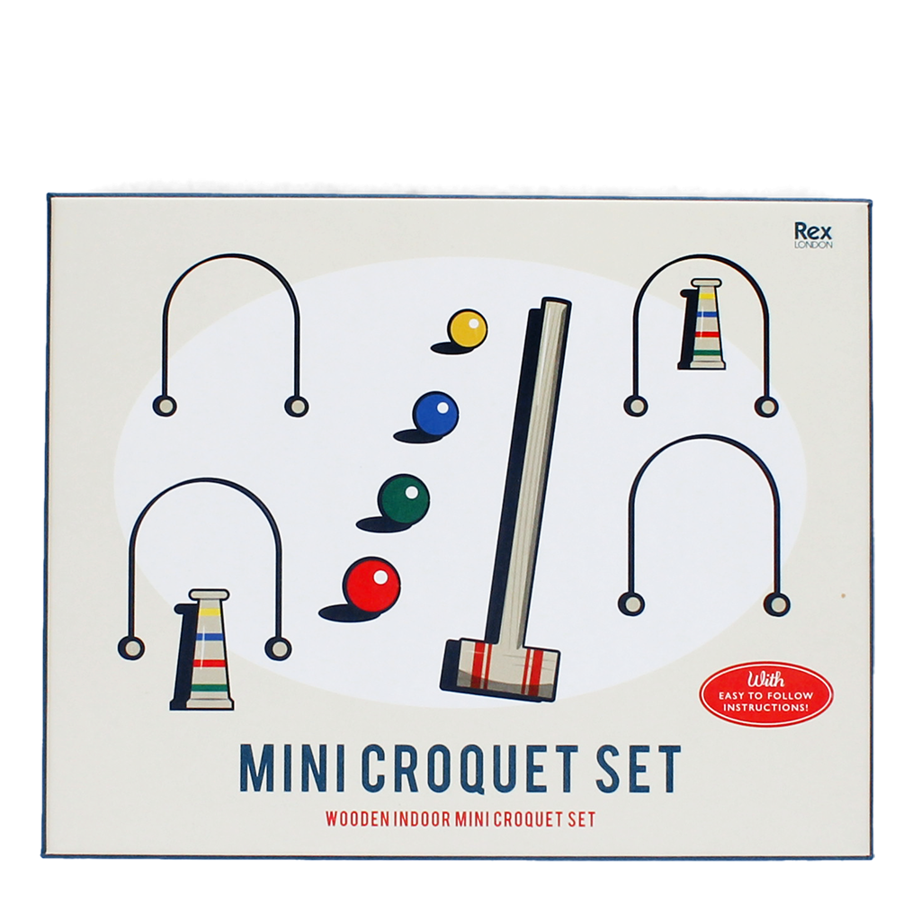 Rex London - Mini Croquet Set