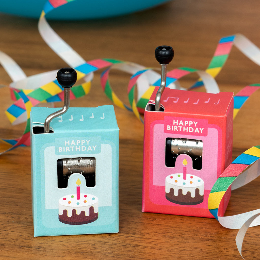 Rex London - Muziekdoosje met Slinger Happy Birthday