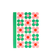 Rex London - A6 Notitieboekje Roze en Groene Bloemen