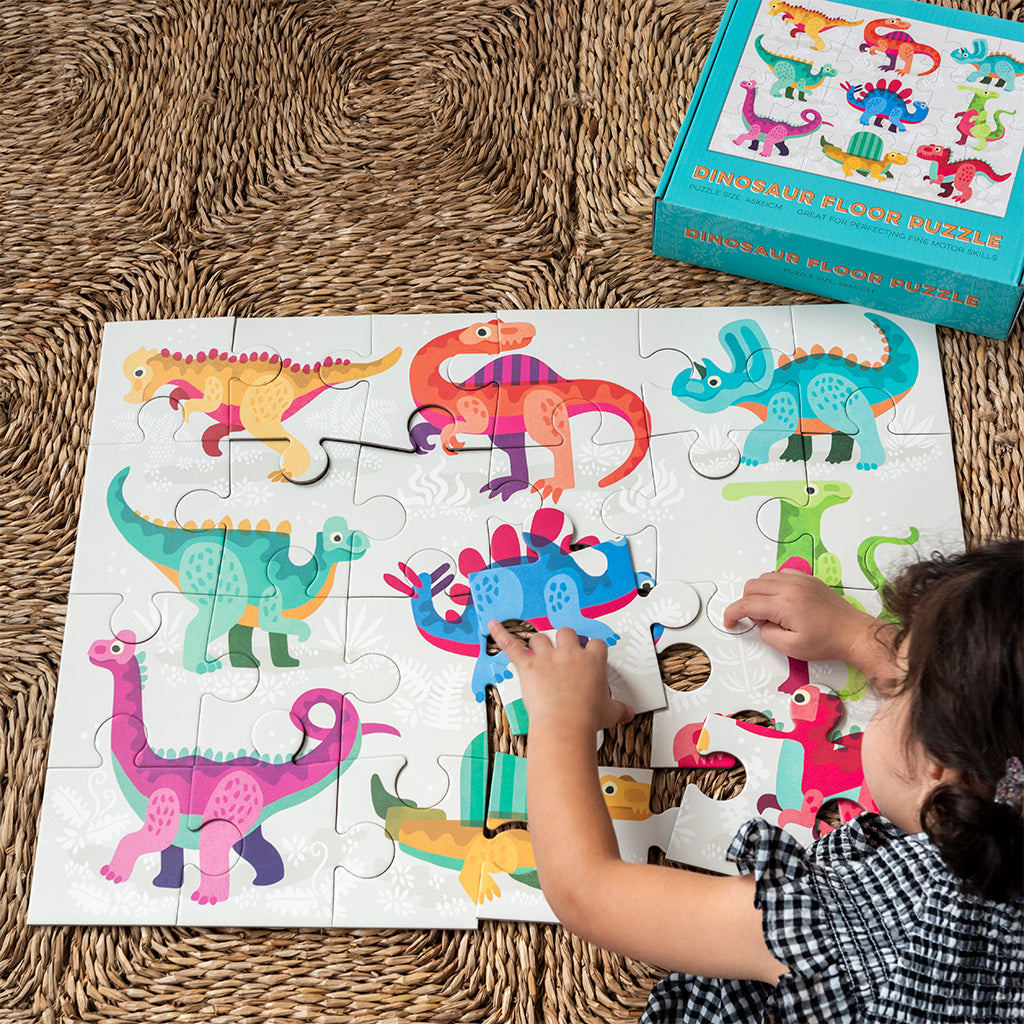 Rex London - Vloerpuzzel Baby Dino's (24 stukjes)