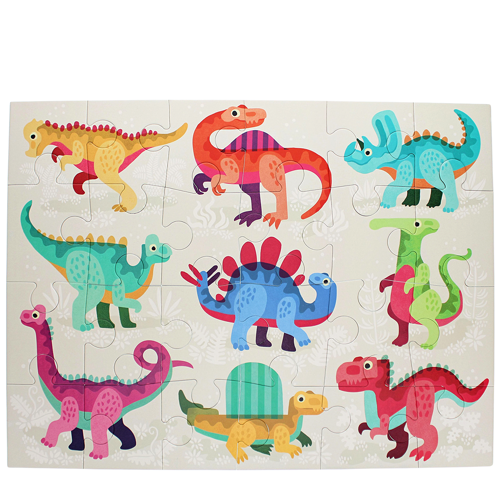 Rex London - Vloerpuzzel Baby Dino's (24 stukjes)