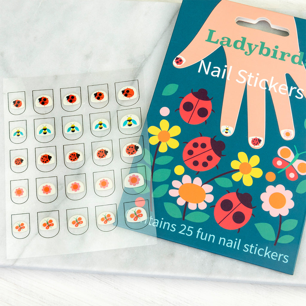 Rex London - Nagelstickers Lieveheersbeestje voor Kinderen