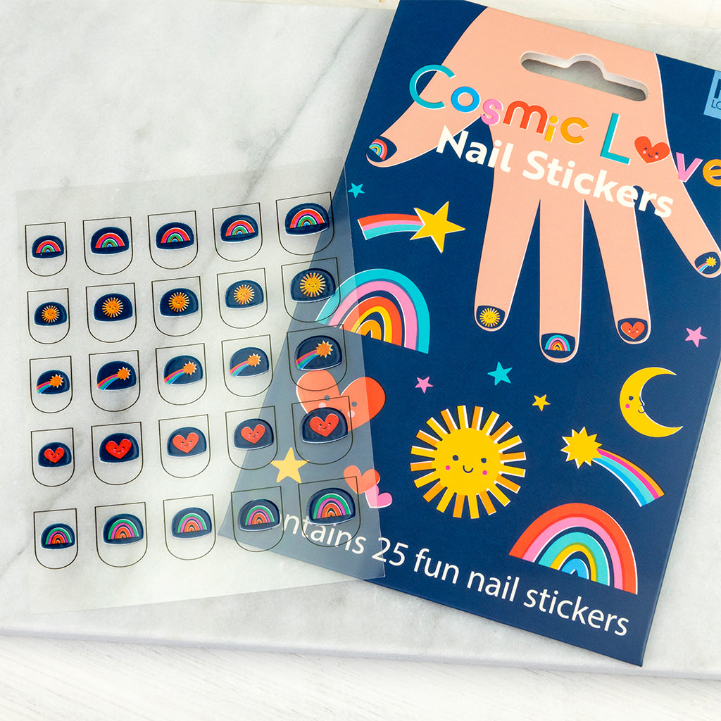 Rex London - Nagelstickers voor kinderen Cosmic Love