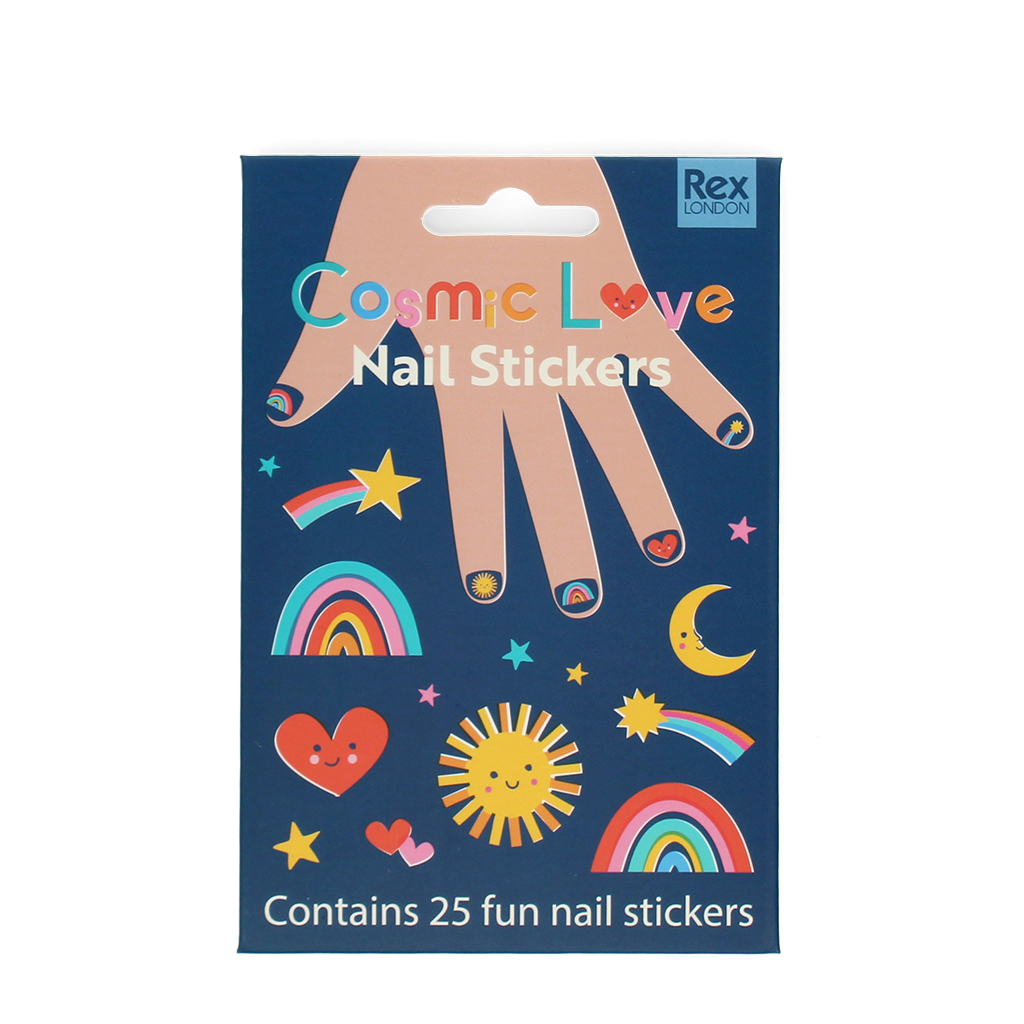 Rex London - Nagelstickers voor kinderen Cosmic Love