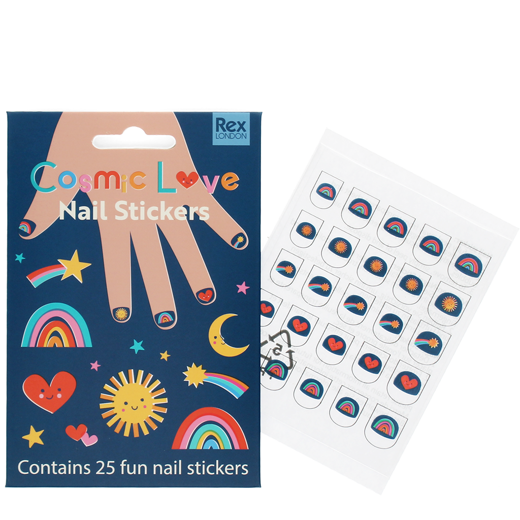 Rex London - Nagelstickers voor kinderen Cosmic Love