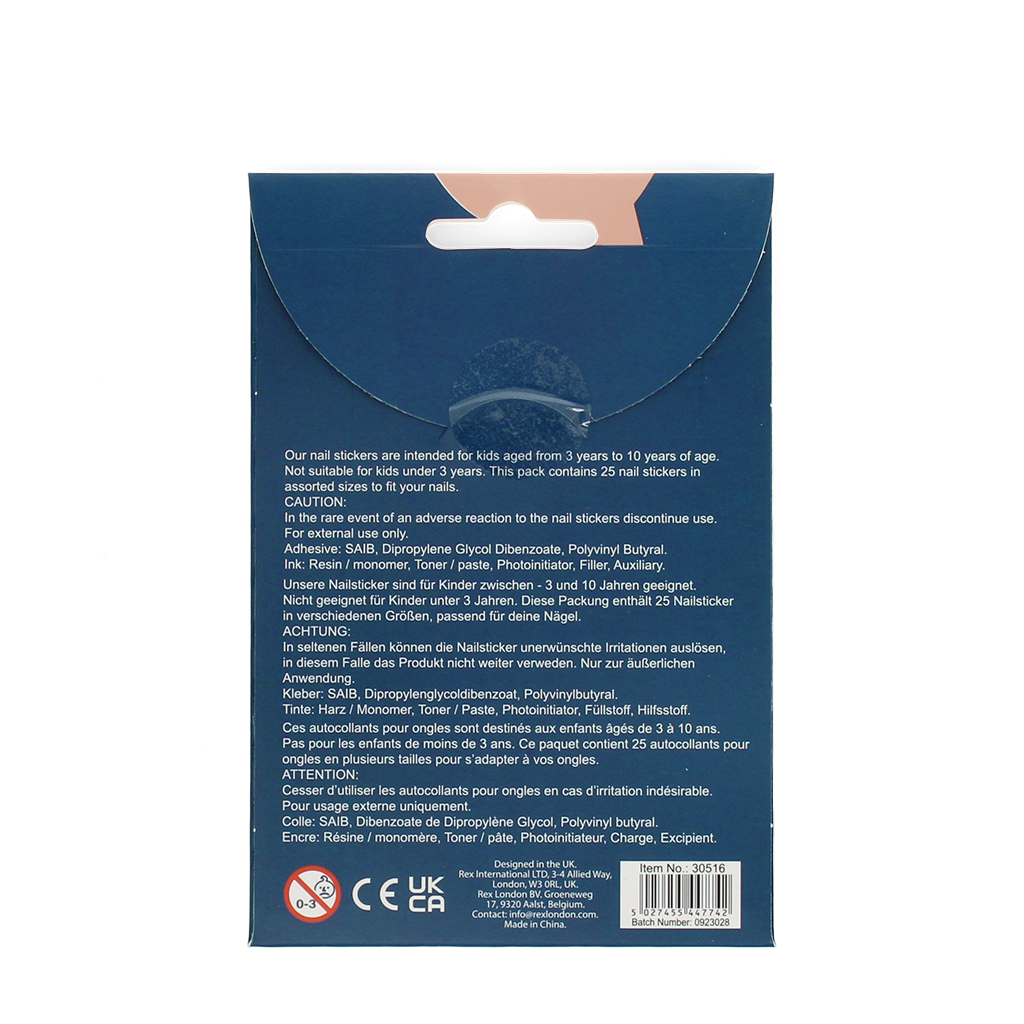 Rex London - Nagelstickers voor kinderen Cosmic Love