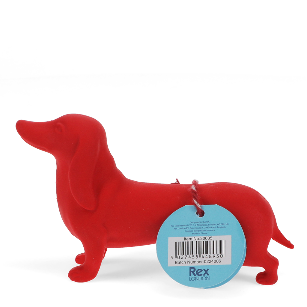 Rex London - Reuze Teckel Gum - Rood