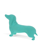 Rex London - Reuze Teckel Gum - Turquoise