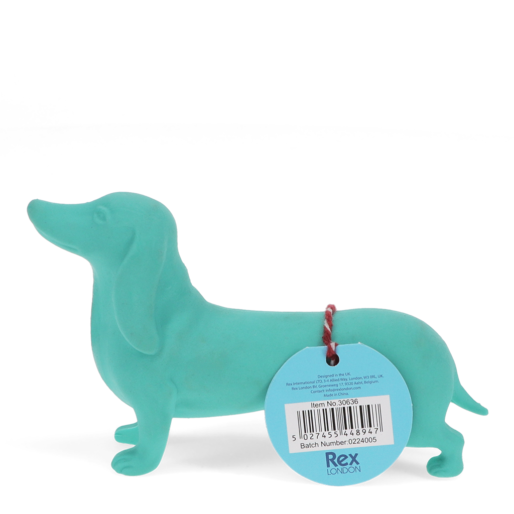 Rex London - Reuze Teckel Gum - Turquoise