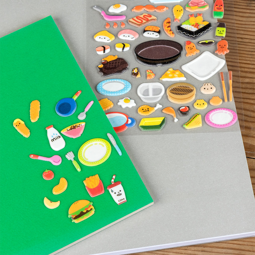 Rex London - 3D Puffy Stickers Lunchbox