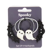 Rex London - Glitter haarbanden spooky (set van 4)