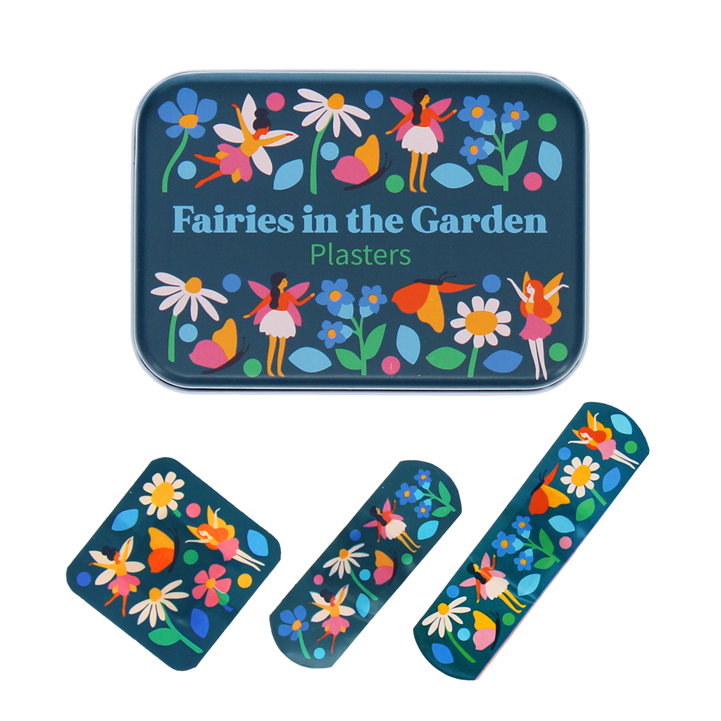 Rex London - Kinderpleisters in Blik (30 stuks) - Fairies in the Garden