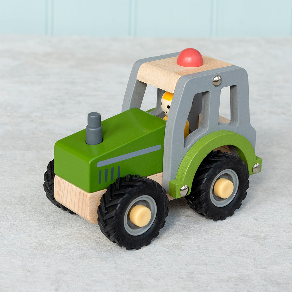 Rex London - Houten Duwtractor Groen