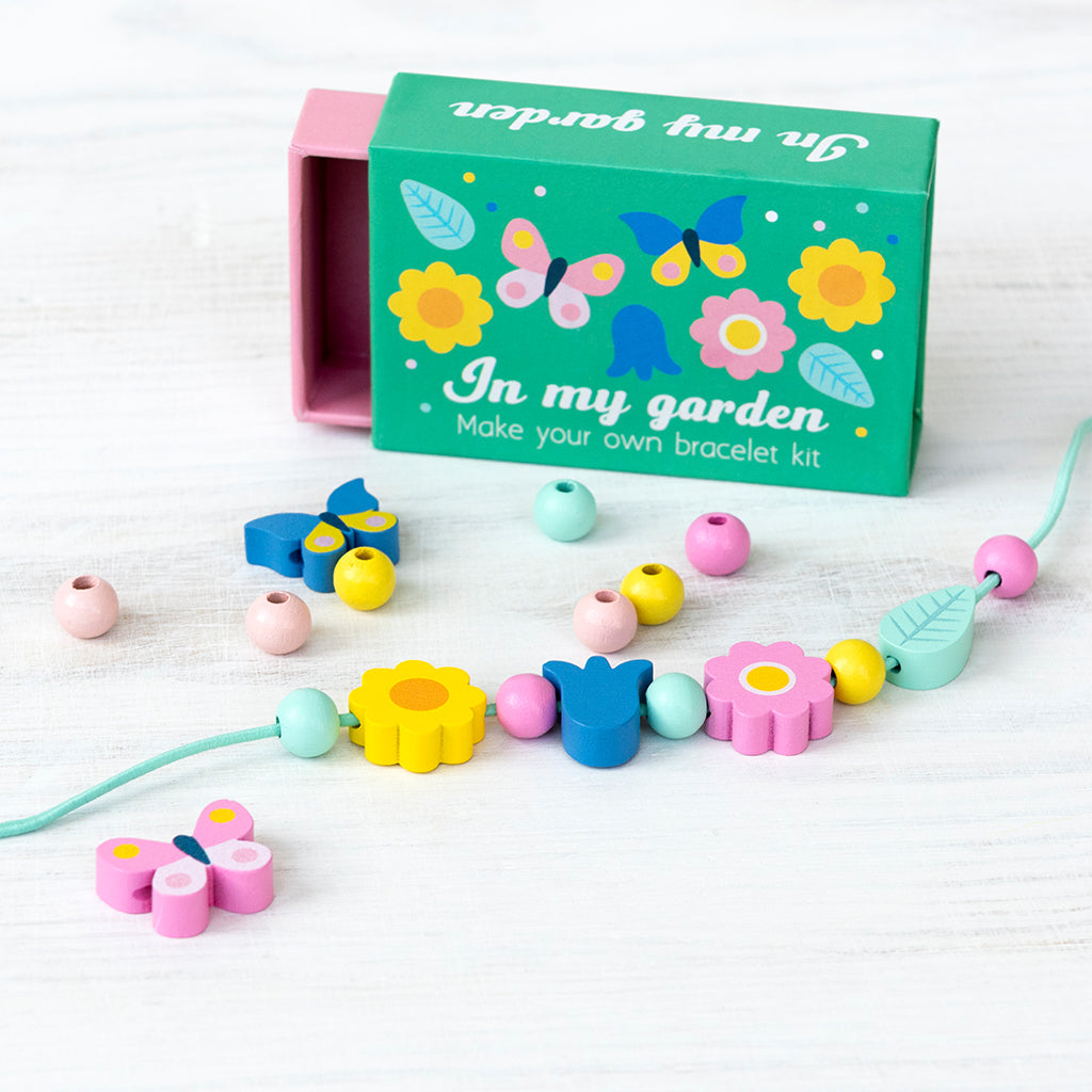 Rex London - Houten Kralenarmband Knutselset In Mijn Tuin