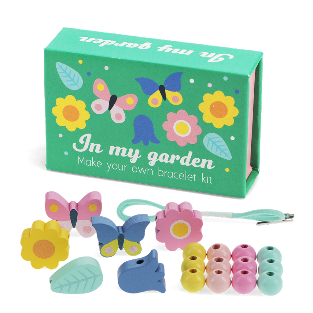 Rex London - Houten Kralenarmband Knutselset In Mijn Tuin