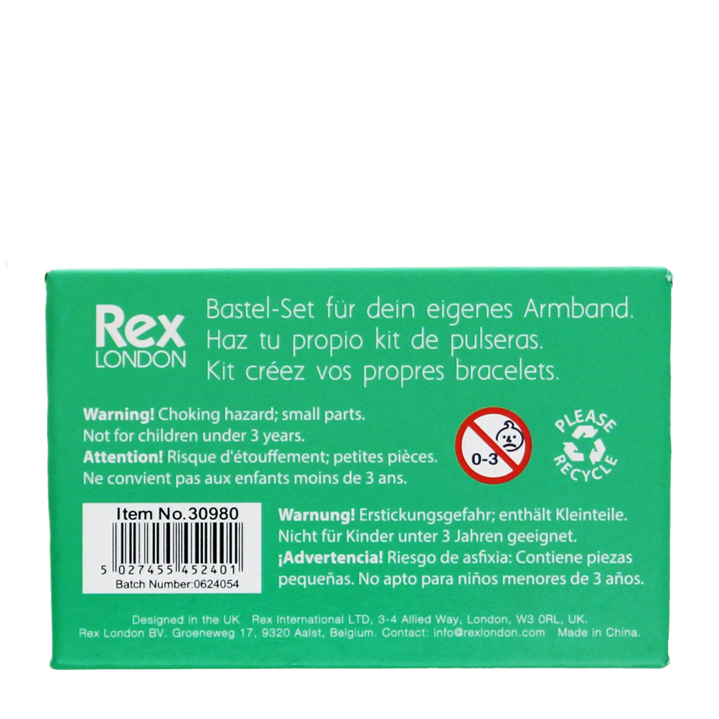 Rex London - Houten Kralenarmband Knutselset In Mijn Tuin