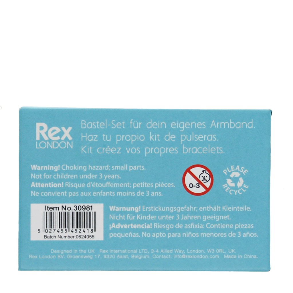 Rex London - Houten kralenarmband knutselset Lottie and Friends