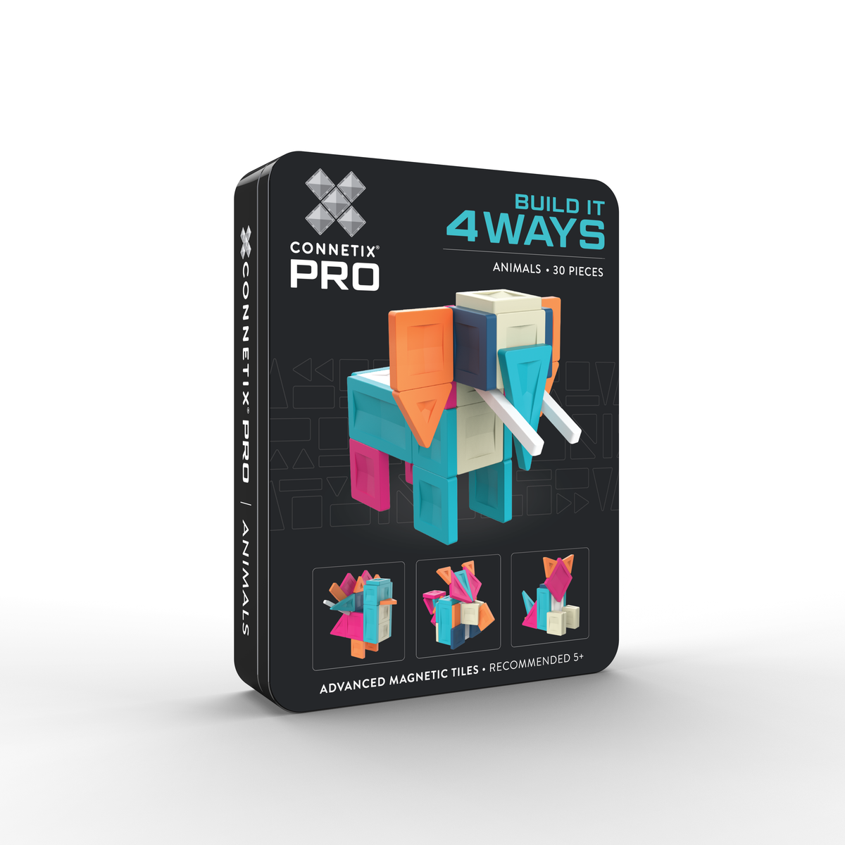 Connetix - PRO Bouw Het Op 4 Manieren Dieren set 30 stuks