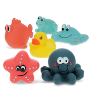 Rex London - Badspeeltjes Waterdieren (set van 6)
