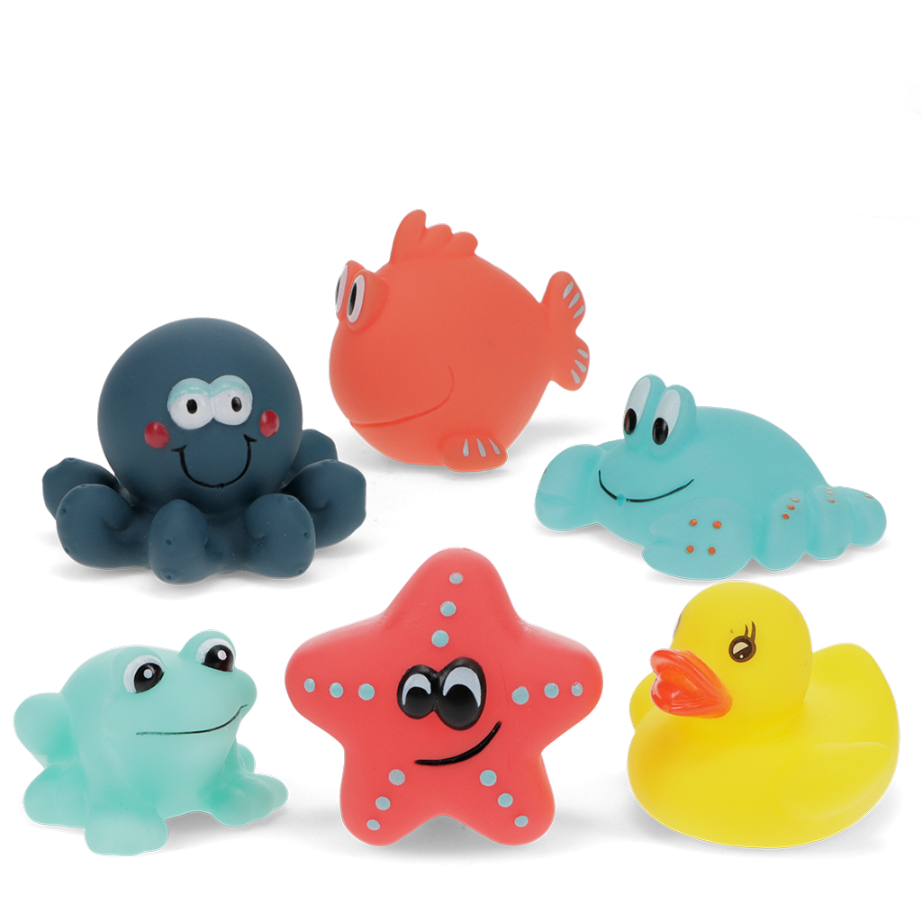 Rex London - Badspeeltjes Waterdieren (set van 6)