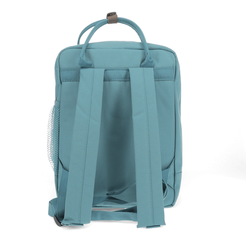 Rex London compacte rugzak blauw achterkant